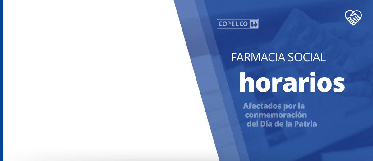 HORARIOS FARMACIA SOCIAL